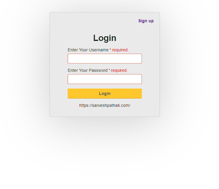 User Login and Registration in PHP